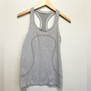 Lululemon Gray Striped Women's Tank Top Size 6